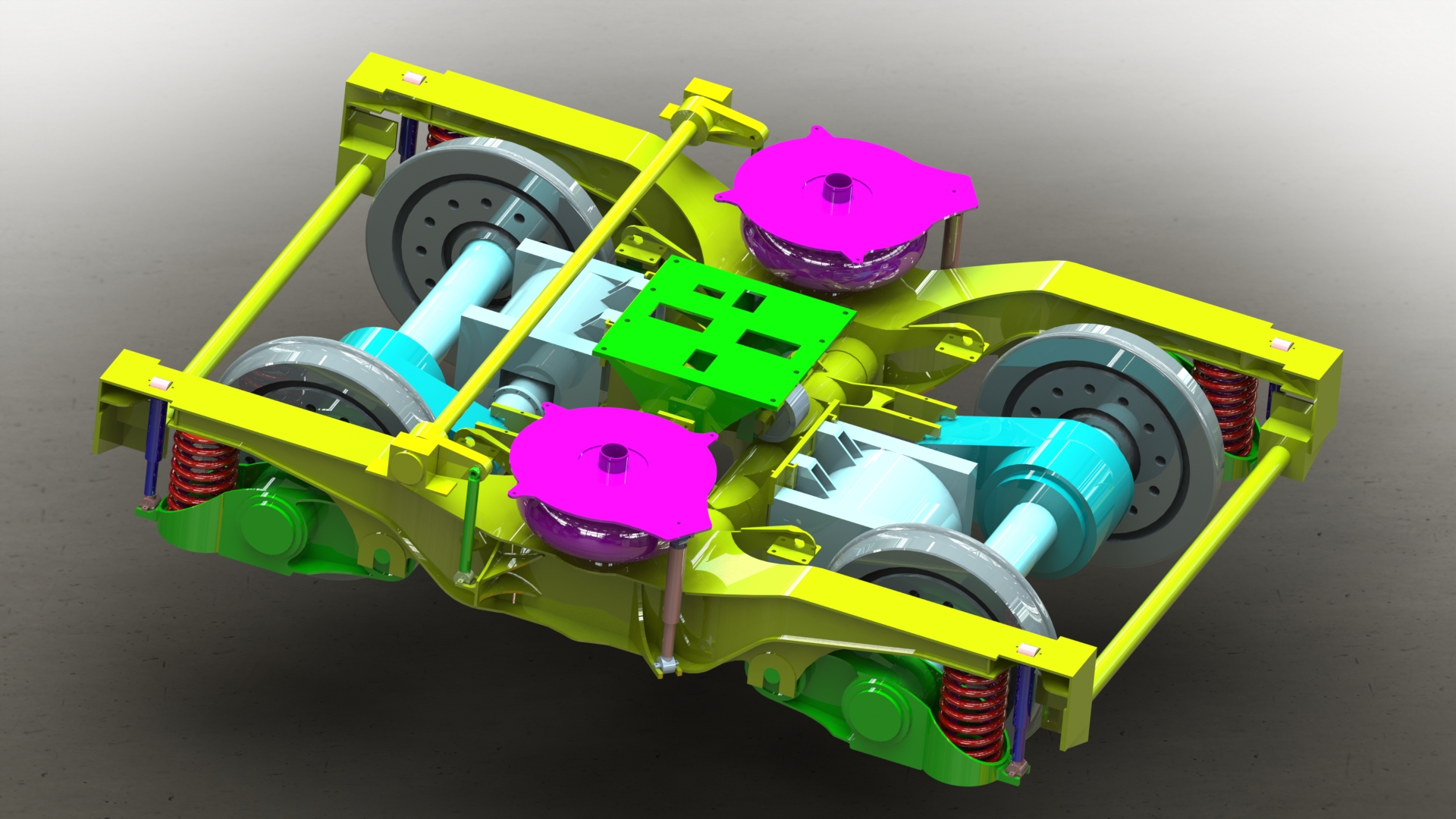 火车车轮3D模型 - TurboSquid 1417370