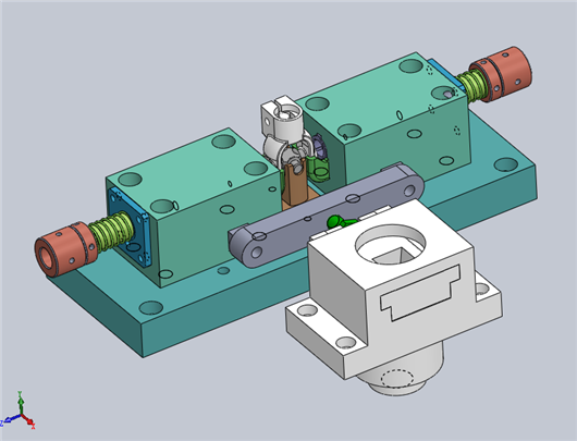 万向节装铆一体机构3d模型下载 三维模型 Solidworks模型 制造云 产品模型