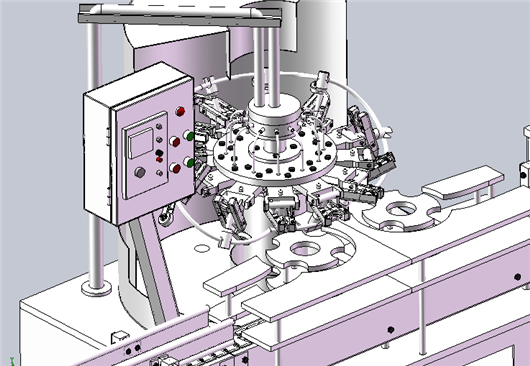 全自动化瓶装饮料生产线设备3d模型下载 三维模型 Solidworks模型 制造云 产品模型