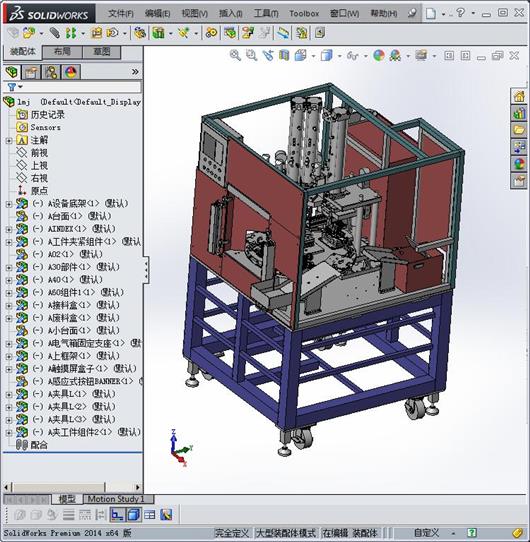 六工位拉铆机,非标自动化设备3d模型