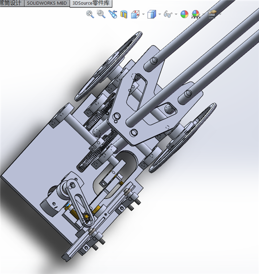 无碳小车3d模型下载_三维模型_solidworks模型 - 制造