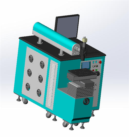 激光打标机设备3d模型下载_三维模型_solidworks模型