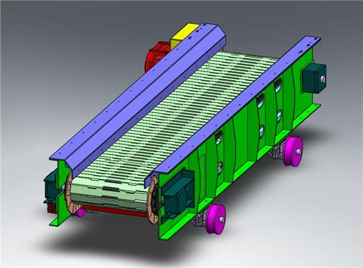 板链输送机3d模型下载 三维模型 Solidworks模型 制造云 产品模型