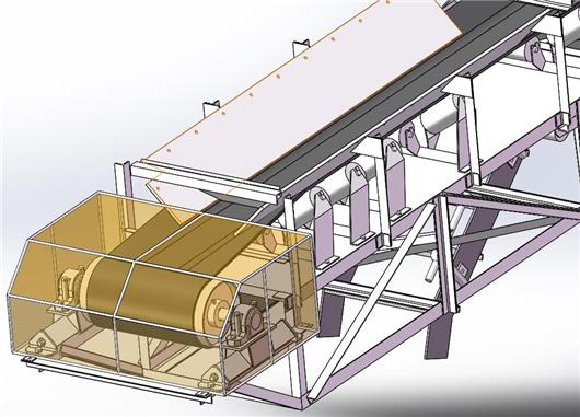 B600 12m皮带式输送机三维模型3d模型下载 三维模型 Solidworks、step模型 制造云 产品模型