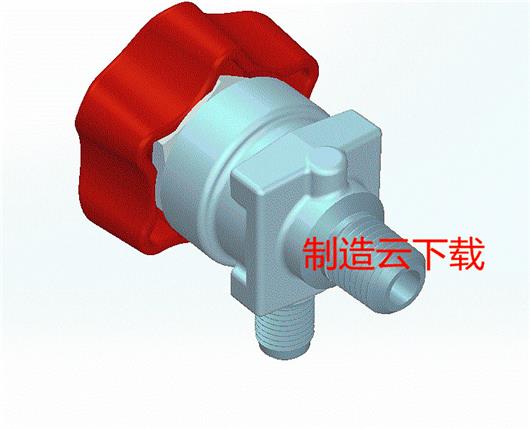 一款solidworks设计隔膜阀3D模型
