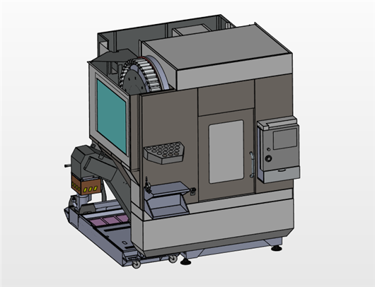 Haas Umc—500五轴数控铣床3d模型下载 三维模型 Step模型 制造云 产品模型