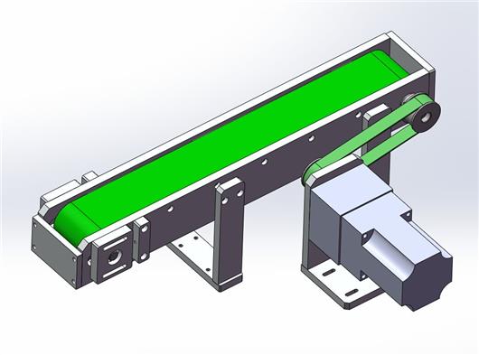 同步带连接输送带3d模型下载 三维模型 Solidworks模型 制造云 产品模型