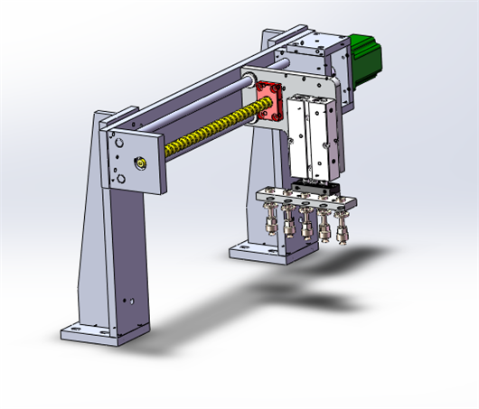 机械手送料结构3d模型下载 三维模型 Solidworks模型 制造云 产品模型