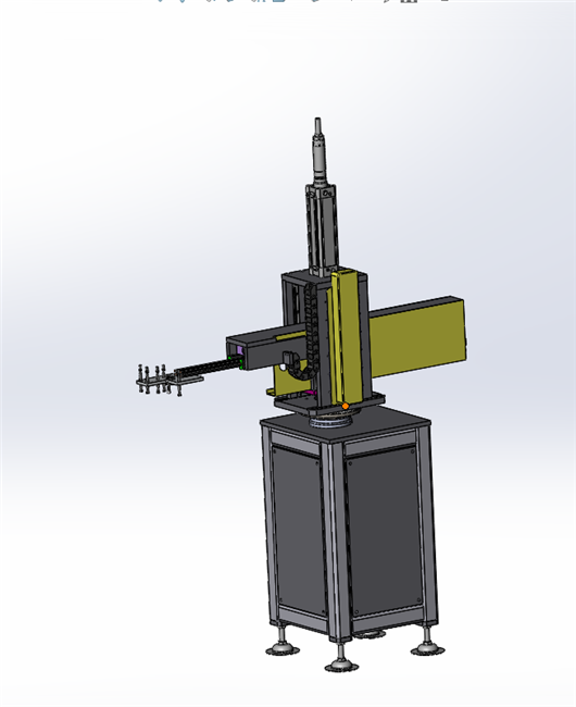 气动冲床取料机械手3d模型下载 三维模型 Solidworks模型 制造云 产品模型