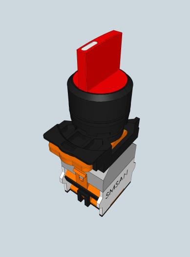 短柄旋转按钮QG115-B1(全套8种合集)