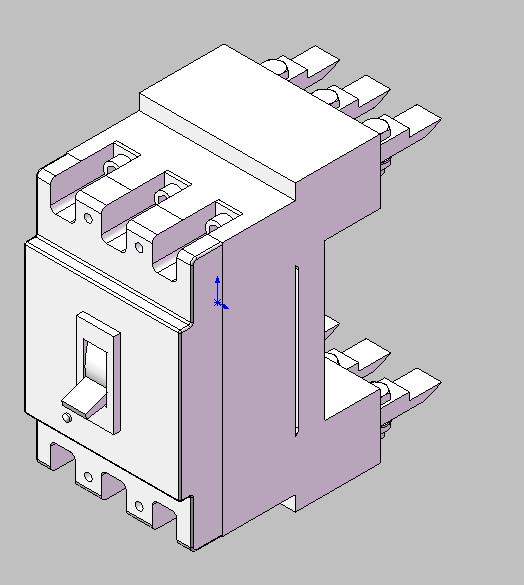 插入式塑料外壳式断路器-CM1 100系列 3极／４极(全套5种合集)