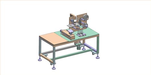 半自动贴标机3d模型下载 三维模型 Step模型 制造云 产品模型