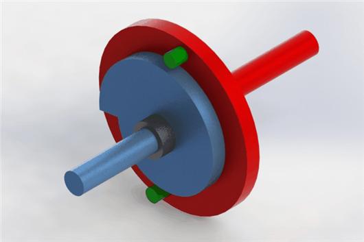 偏心轮传动机构3D模型下载