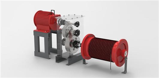 【青栋】工程机械、建筑机械-3吨双级齿轮绞车02