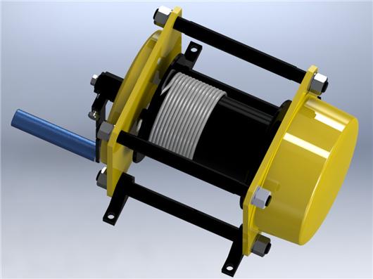 【青栋】工程机械、建筑机械-手动500KG绞车27