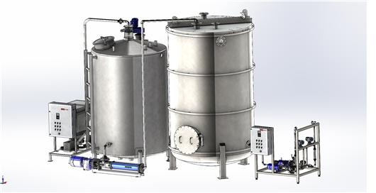 化工聚合反应泵容器