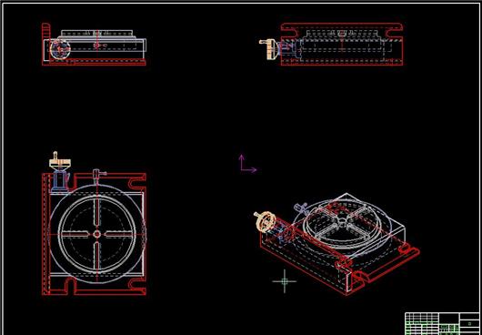 【青栋】镗铣分度盘（附工程图）