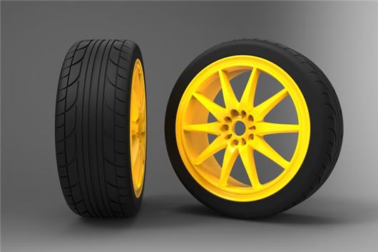 【青栋】汽车轮胎产品模型-轮胎12