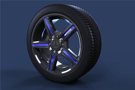 【青栋】汽车轮胎产品模型-轮胎15