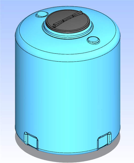 储水罐3d模型下载
