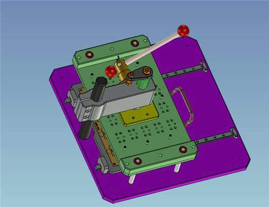 PCB板数控切割机（附工程图）