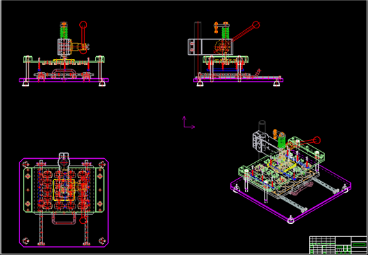 PCB板数控切割机（附工程图）