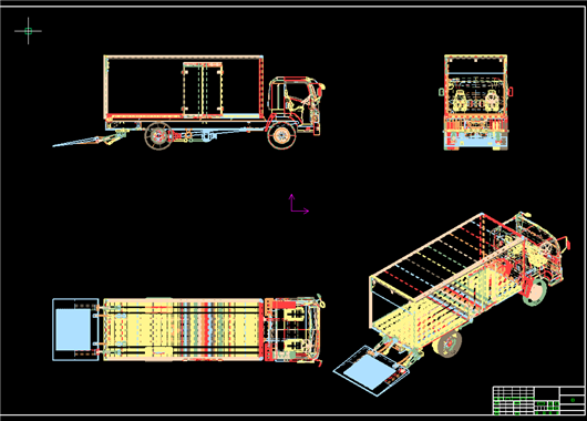 【青栋】小型货车（附工程图）