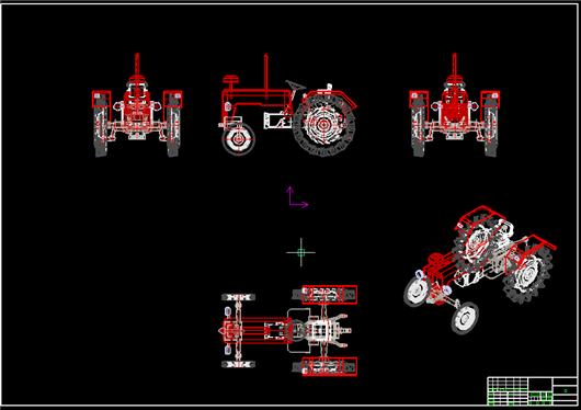 拖拉机（附工程图）