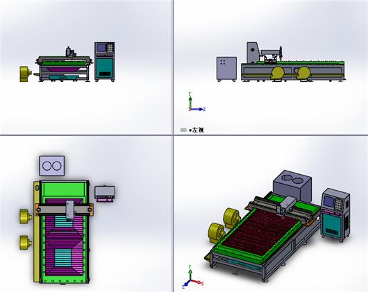 切割机三维模型