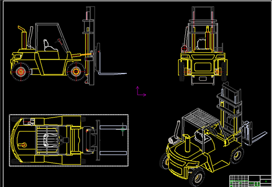叉车（附工程图）