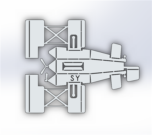 钣金飞机3d模型下载