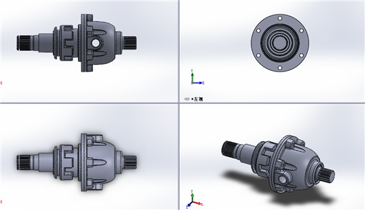 solidworks差速器画法图片