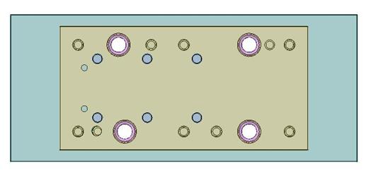 (1.8元)连续冲压模具模版