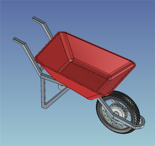 【青栋】三轮推车（附工程图)