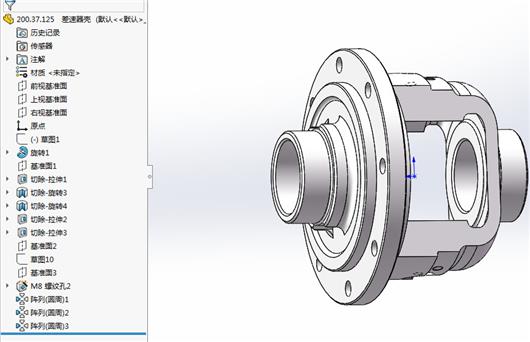 solidworks差速器画法图片