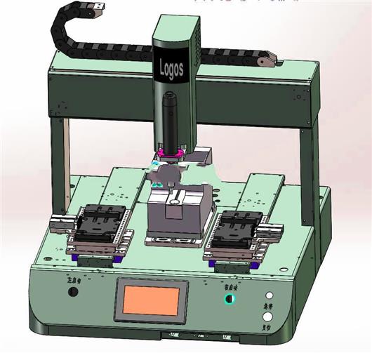 自動鎖螺絲機3d模型下載_三維模型_step模型 - 製造雲 | 產品模型