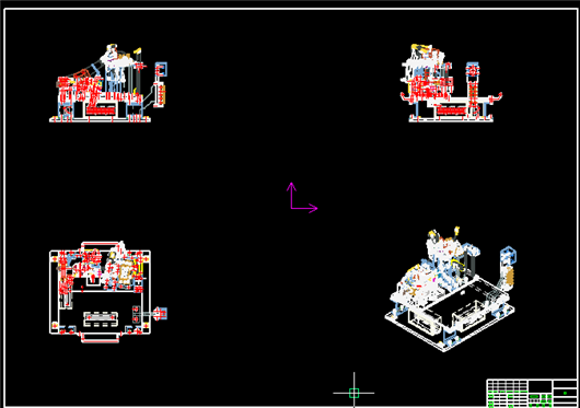 【青栋】焊接夹具（附工程图)