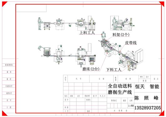 (5.8元)全自动送料磨削生产线(删除待审核)