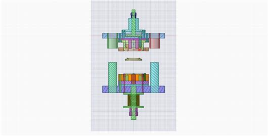 (6.8元)罩圈落料拉深冲孔翻边复合模