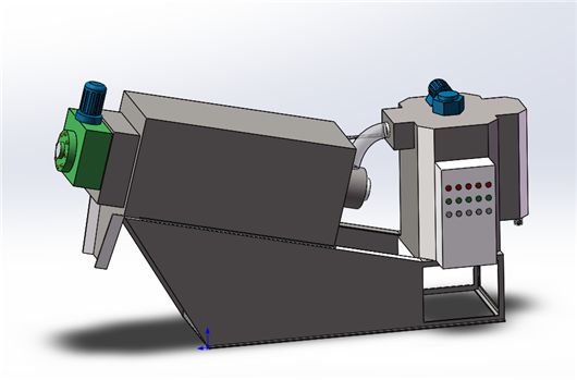 301叠螺机3d模型下载_三维模型_solidworks模型 制造云 产品模型