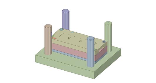 (6.8元)异形孔加强片级进模