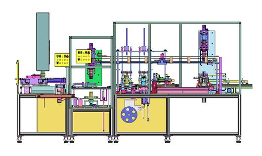 超音波焊接测漏自动化一体杯子生产线