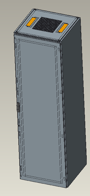 42U16折型材机柜
