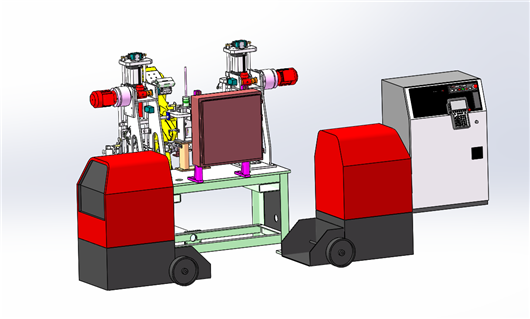 机器人自动焊接机三维模型