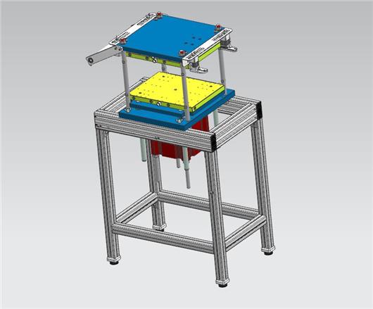 一次性飯盒飯盒熱成型機3d模型下載_三維模型_step模型 - 製造雲