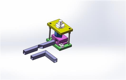 冲方管模具的设计图片