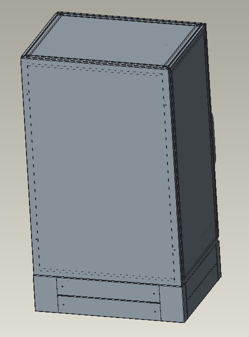 20U16折型材机柜
