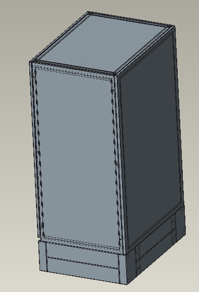 20U16折型材机柜
