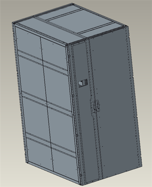 42U服务器机柜设计
