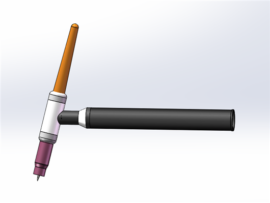 solidworks画枪图片